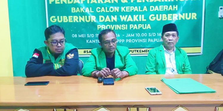 Tiga Nama Ambil Formulir Pendaftaran Bacagub di PPP Papua