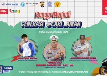 Astra Motor Papua Gandeng Jasa Raharja dan Polda Papua Gelar Seminar Safety Riding