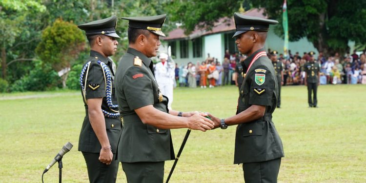 Pangdam Cenderawasih Harap Bintara TNI AD yang Dilantik Asah Pengetahuan dan Ketrampilan