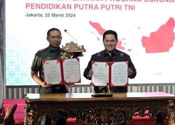 PLN Dukung Sinergi Kementerian BUMN dan TNI