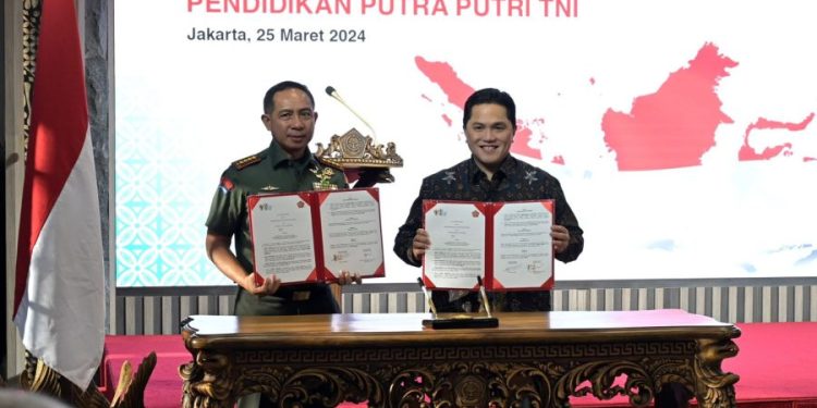 PLN Dukung Sinergi Kementerian BUMN dan TNI