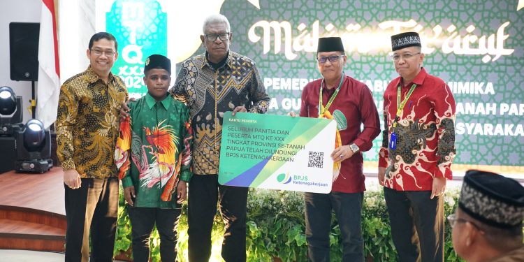 Seluruh Peserta MTQ ke 30 di Mimika Dilindungi BPJS Ketenagakerjaan