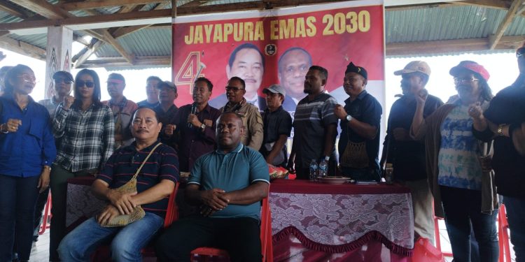 Relawan Nusantara Dukung Kemenangan Paslon Jayapura Emas di Pilkada 2024