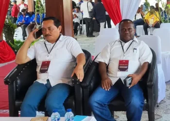 Pasangan JODA Tiba di Lokasi Pencabutan Nomor Urut