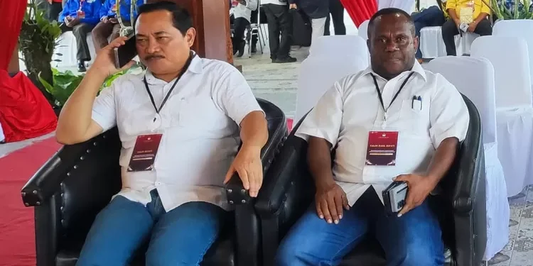 Pasangan JODA Tiba di Lokasi Pencabutan Nomor Urut