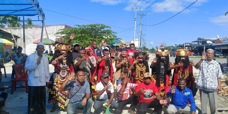 Warga Benyom Jaya I Siap Memenangkan Paslon Nomor Urut 4 YMW-DM