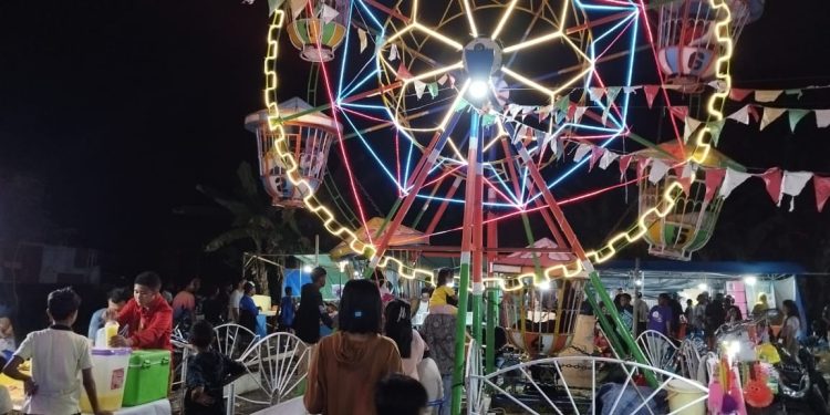 Pasar Malam di Jalan Kehiran Sentani Telah Dibuka