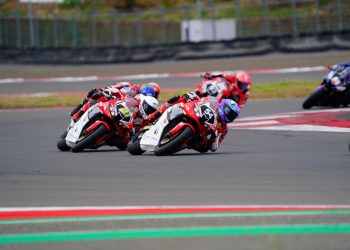 Tunggangi CBR, Dua Pebalap kelas SS 600 Astra Honda Racing Team Borong Podium di ARRC Mandalika