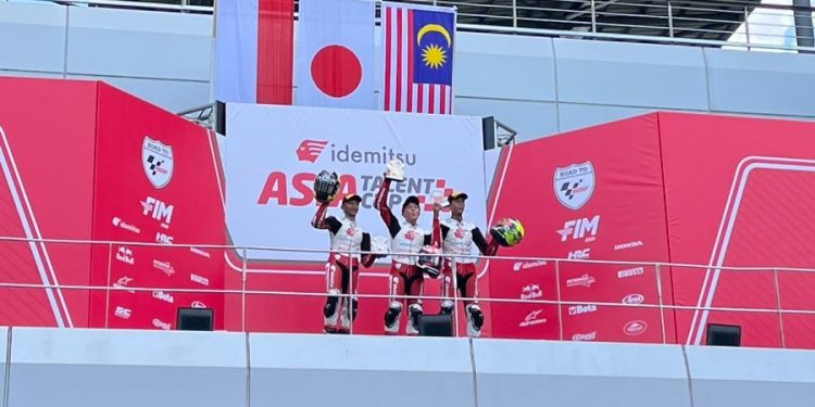Pebalap Binaan Astra Honda Kibarkan Merah Putih dari Podium IATC Malaysia