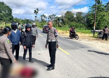 Kronologi Pejalan Kaki Tewas Tertabrak Motor di Jayapura