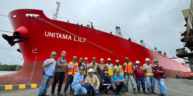 Freeport Kirim Perdana Konsentrat Tembaga ke Smelter Baru