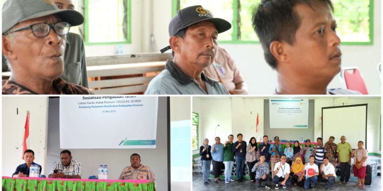 PLN UIP MPA Persiapkan Pembangunan Gardu Induk Keerom 30 MVA  di Kampung Yuwanain