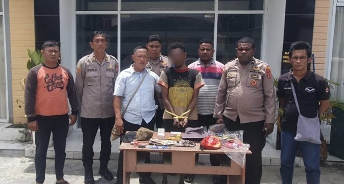 Polisi Bekuk Pelaku Pengrusakan dan Pencurian di Kompleks Sil Sentani
