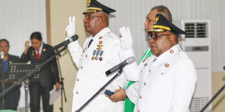 Usai Dilantik, Bupati Mimika Fokus Penataan Birokrasi