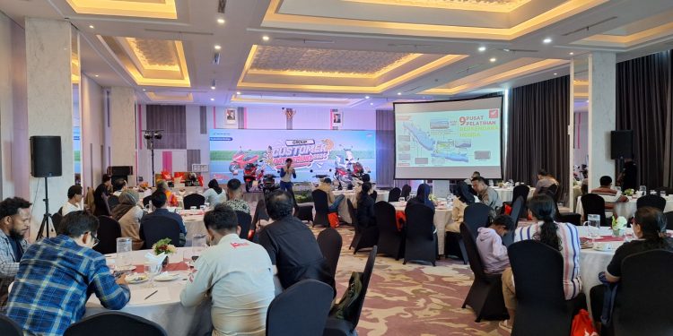Astra Motor Papua Beri Pelatihan Safety Riding bagi Konsumen Setia