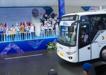 Kementerian BUMN Lepas Puluhan Ribu Peserta Mudik ke 200 Kota Tujuan