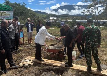 Pembangunan Masjid di Oksibil, Simbol Pererat Hubungan dengan Masyarakat