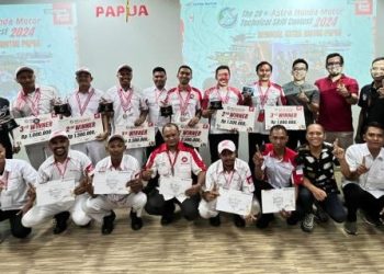 Astra Motor Papua Umumkan Pemenang Astra Honda Motor Technical Skill Contest 2024