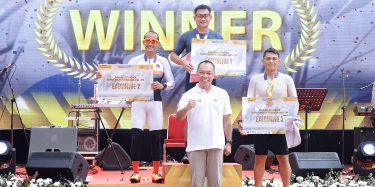 Flag Off Zebra Bhayangkara Presisi Sudirman Loop 2024, Ini yang Disampaikan Dirut Jasa Raharja