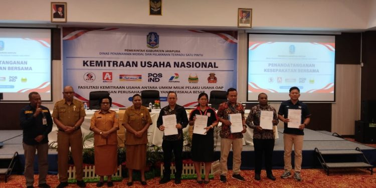 Pemkab Jayapura Fasilitasi Kemitraan Usaha Besar dengan UMKM OAP
