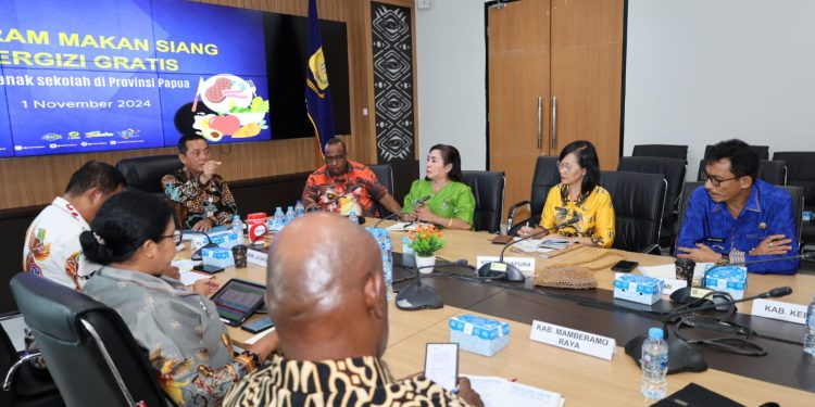 Pemerintah Papua Matangkan Persiapan Simulasi Makanan Bergizi Gratis