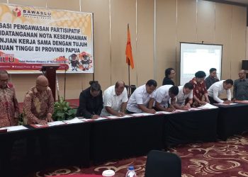 Bawaslu dan 7 Perguruan Tinggi di Papua Sepakat Perkuat Demokrasi