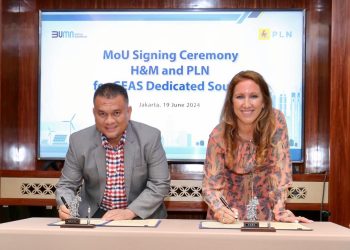 PLN Siap Suplai Energi Hijau 210 GWh ke Perusahaan Fashion Global H&M Group
