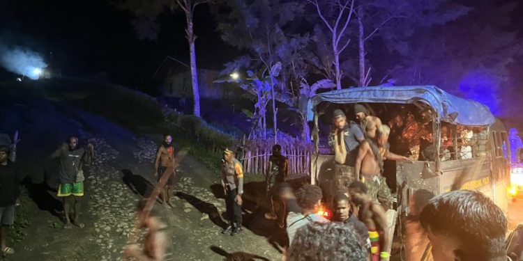 Pendukung 2 Partai Politik di Lanny Jaya Bentrok