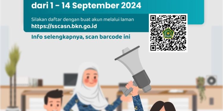 Kemenag Buka Pendaftaran CPNS, 5.915 Formasi Disiapkan