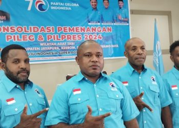 Partai Gelora Kabupaten Jayapura Targetkan 90 Persen Kemenangan Prabowo-Gibran