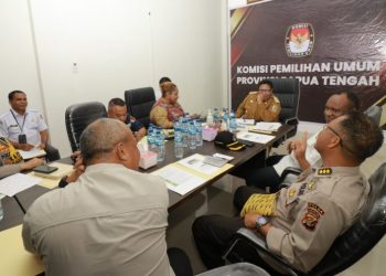 Dikunjungi Pj Gubernur Papua Tengah, Ketua KPU Beberkan Sejumlah Kendala