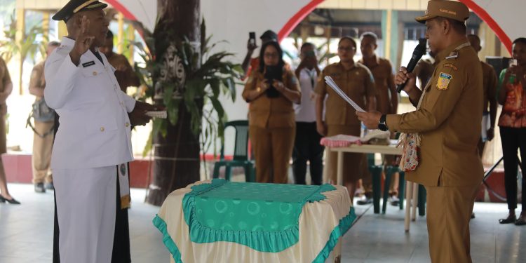 Lantik Kakam Ifale, Pj Bupati Sebut Pemkam Terdepan Mensejahterakan Masyarakat