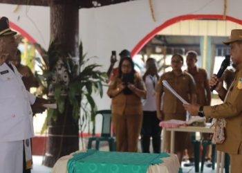 Lantik Kakam Ifale, Pj Bupati Sebut Pemkam Terdepan Mensejahterakan Masyarakat