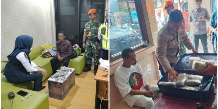 2 Penumpang Pesawat Komersil Diamankan di Bandara Sentani