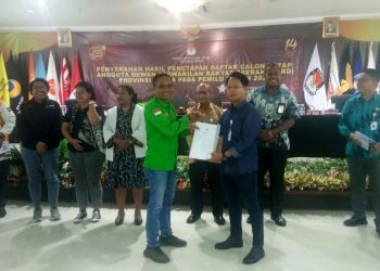KPU Papua Tetapkan 728 Caleg Masuk DCT Pemilu 2024