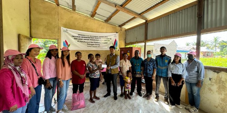 Srikandi PLN Group Sorong Bantu Pemerintah Tuntaskan Stunting