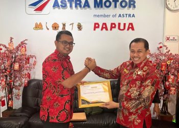 Konsisten Peduli Sesama, Astra Motor Papua Diganjar Penghargaan dari PMI