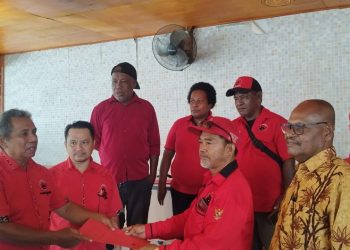 Ini Alasan 10 PAC PDI Perjuangan Kabupaten Jayapura Dukung Alpius Toam