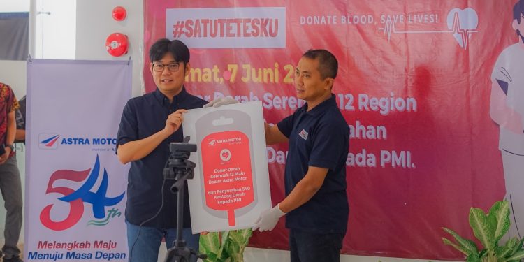 Semangat Keberlanjutan, Aksi Donor Darah Serentak Digelar Astra Motor Papua