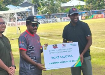 805 Peserta Turnamen Sepak Bola Waena Cup 2024 Dilindungi BPJS Ketenagakerjaan