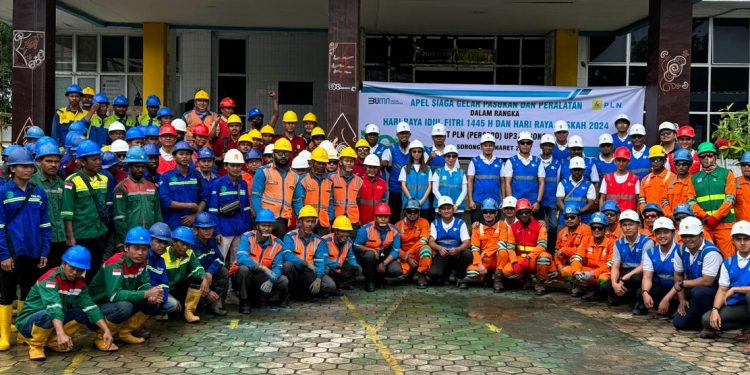 Apel Gelar Pasukan dan Peralatan, Ini Arahan Manager PLN UP3 Sorong