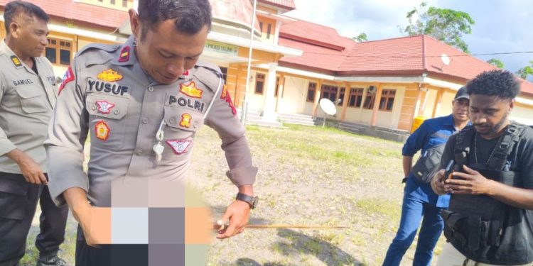 Sejumlah Personel Polres Yalimo Jadi Korban Amukan Masyarakat