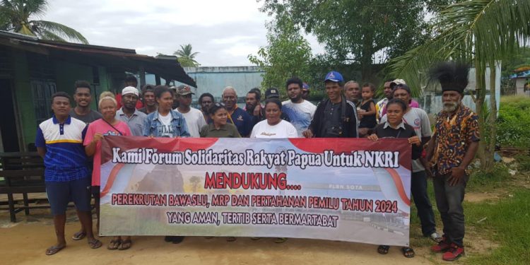 Forum Solidaritas Rakyat Papua untuk NKRI Dukung Seleksi MRP dan Bawaslu Transparan