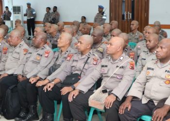 Berikan Arahan kepada Peserta Pendidikan SIP, Wakapolda Papua Ingatkan Jaga Integritas