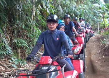 Menyusuri Medan Terjal dengan ATV Hingga Bermain Ayunan Ekstrem di Alas Harum Bali