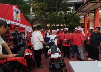 Kemensos Beri Pelatihan Pembuatan Charging Station dan Motor e-Trail bagi Warga Papua