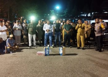 Pj Bupati Jayapura Ungkap Kondisi Keuangan Daerah saat Temui Massa Aksi Demo