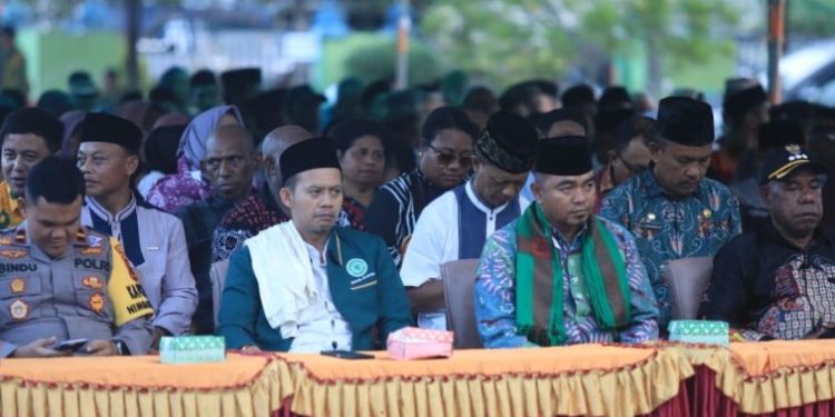 Pemkab Jayapura Silaturahmi di Kampung Benyom