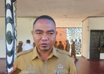 Pj Bupati Jayapura Ingatkan Pimpinan OPD Tetap Lakukan Koordinasi