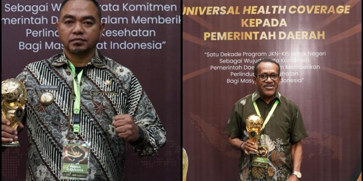 Berhasil Wujudkan Cakupan Kesehatan Universal, Seluruh Kepala Daerah di Papua Terima Penghargaan